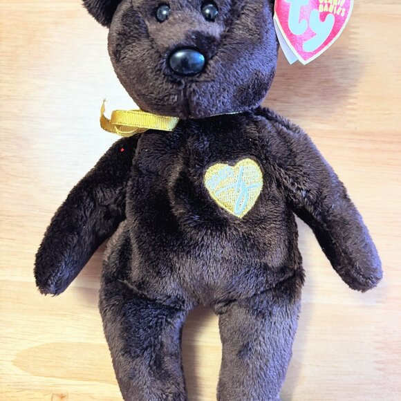 TY 2003 Signature Beanie Baby Bear - Picture 1 of 4